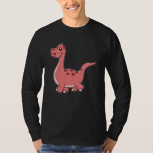 Niedlich Walking Dinosaurier T-Shirt