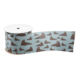 Niedlich Walrus Pattern Satinband