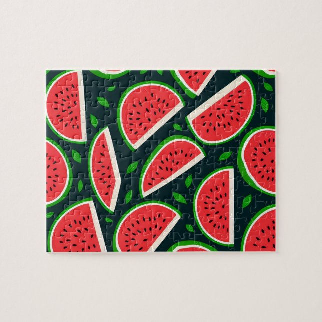 Niedlich Watermelon Puzzle (Horizontal)