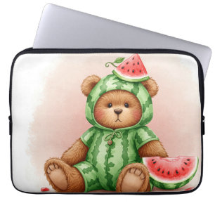 Niedlich Watermelon Teddy von Natasha Us Laptopschutzhülle