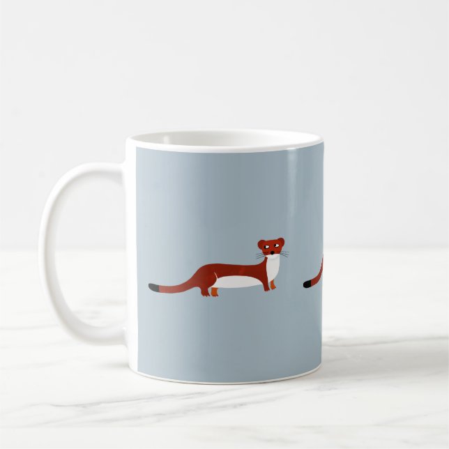 Niedlich Weasel Kaffeetasse (Links)