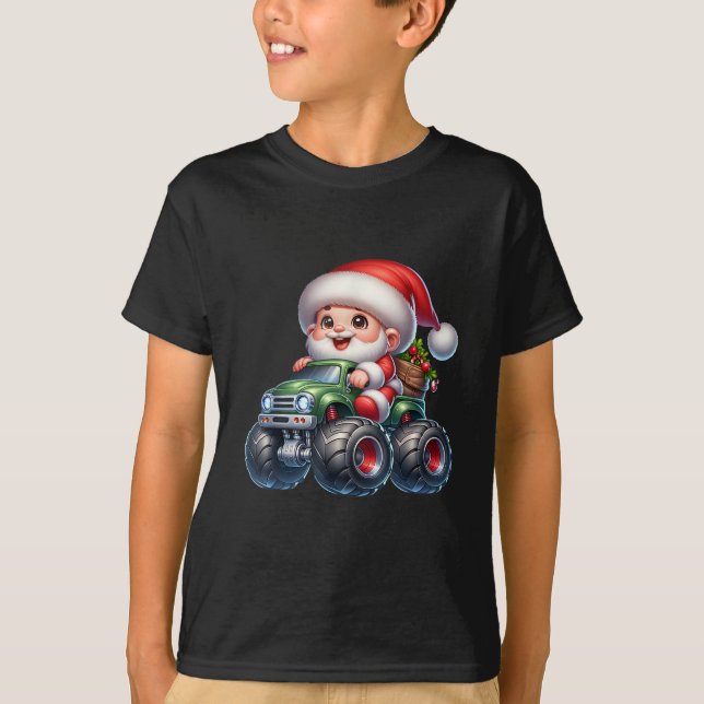 Niedlich Weihnachten Weihnachtsmann Weihnachten We T-Shirt (Vorderseite)