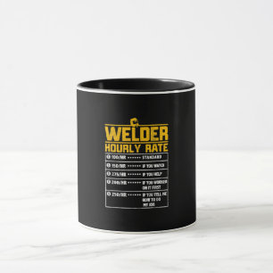Niedlich Welder Funny Hourrate   Geschenk für Wel Tasse
