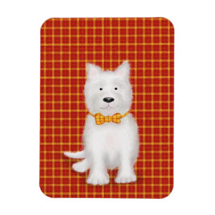 Niedlich West Highland Terrier Kühlschrankmagnet Magnet