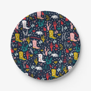 Niedlich Western Cowgirl Paper Teller