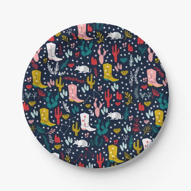 Niedlich Western Cowgirl Paper Teller (Vorderseite)