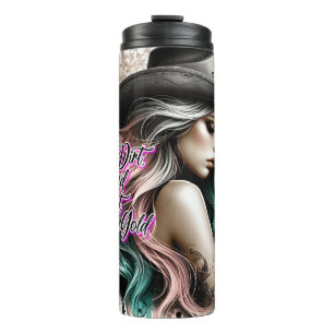 Niedlich Western Cowgirl Thermosbecher