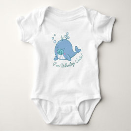 Niedlich Whale Baby Dusche Whaley Niedlich Boy Blu Strampler
