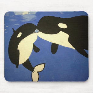 Niedlich Whales Mouse Pad Mousepad