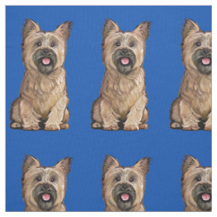 Niedlich Wheaten Cairn Terrier Fabric Stoff