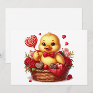 Niedlich/Whimisikalische Valentinerentinerente Feiertagskarte