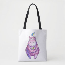 Niedlich Whimsical Lila Hippo