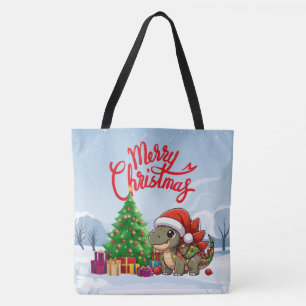 Niedlich/Whimsisches Weihnachtsstegosaurus