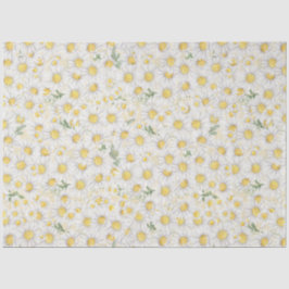 Niedlich White Daisy Blumendecoupage Seidenpapier