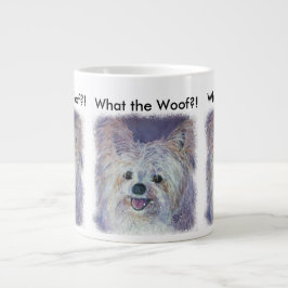 NIEDLICH WHITE YORKIE MIX Jumbo-Tasse