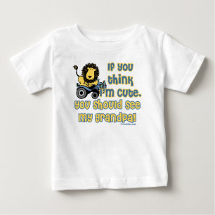 Niedlich wie Großvater! Baby T-shirt