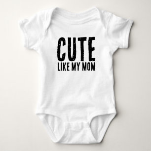 NIEDLICH WIE MEINE MAMA TODDLER T - SHIRT
