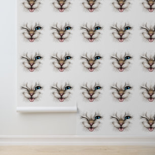 Niedlich Winking Cat Tapete