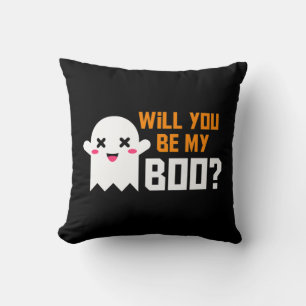 Niedlich wirst du mein Boo Ghost Halloween sein! L Kissen