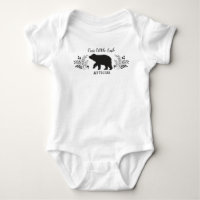 Niedlich Woodland Baby Bear Cub Bodysuit