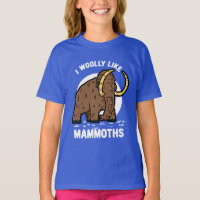 Niedlich Woolman Mammoth Funny Prehistorisches Tie