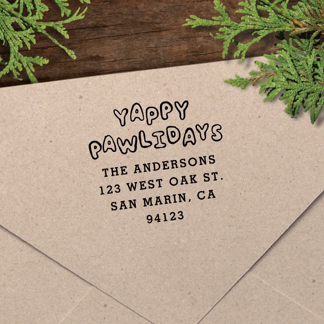 Niedlich Yappy Pawlidays Hunde Urlaub Permastempel (Von Creator hochgeladen)