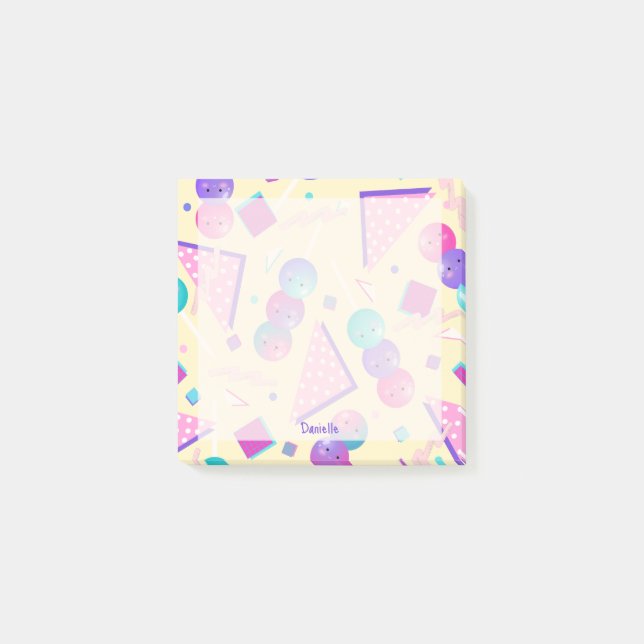 Niedlich Yellow Dango Post-it Klebezettel (Vorderseite)