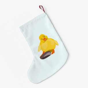 Niedlich Yellow Duck Weihnachts-Strumpf Kleiner Weihnachtsstrumpf