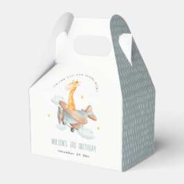 Niedlich Yellow Flugzeug Giraffe Sky Star Kinderge Geschenkschachtel