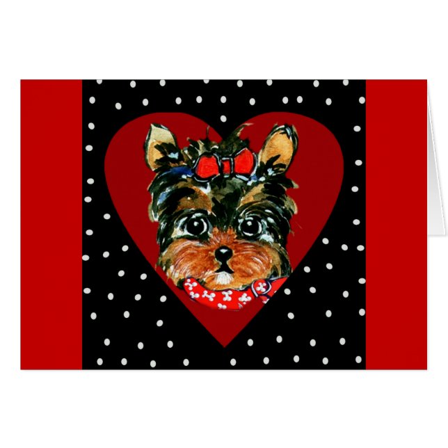 Niedlich Yorkie Poo (Vorderseite (Horizontal))