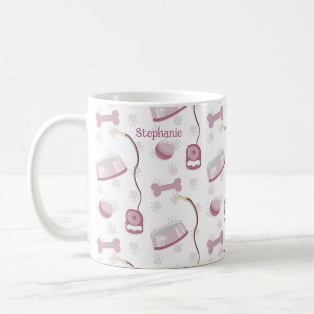 Niedlich Yorkshire Terrier Birthday Coffee Tasse (Links)