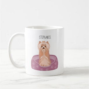 Niedlich Yorkshire Terrier Birthday Coffee Tasse