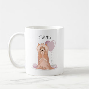 Niedlich Yorkshire Terrier Birthday Kaffeetasse