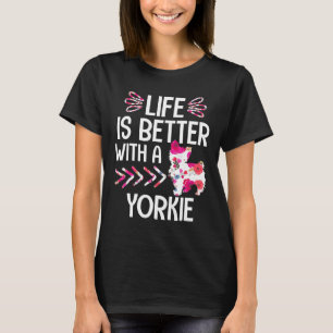 Niedlich Yorkshire Terrier Dog Owner Lover Funny Y T-Shirt