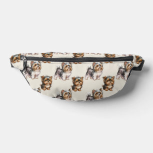 Niedlich Yorkshire Terrier Dog Pattern Bauchtasche
