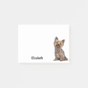 Niedlich Yorkshire Terrier Dog Personalisierter Na Post-it Klebezettel