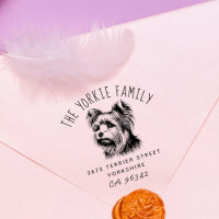 Niedlich Yorkshire Terrier Rücksendeadresse