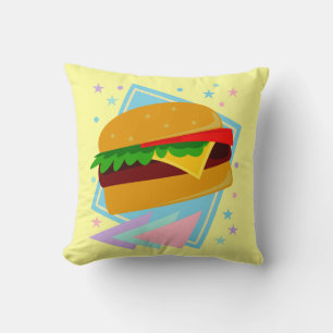 Niedlich Yummy Burger Kissen