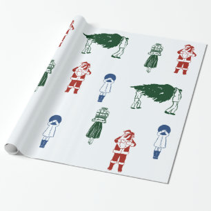 Niedlich Zeichnend Weihnachten Geschenkpapier