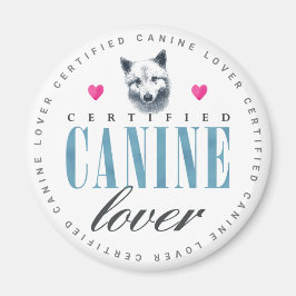 Niedlich zertifizierte Canine Lover Samoyed Magnet