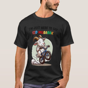 Niedlich Ziege Rad Ich bin nur hier zu sagen Eid T-Shirt