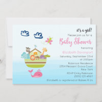 Niedlich Zoo Animal Ark Baby Girl Dusche