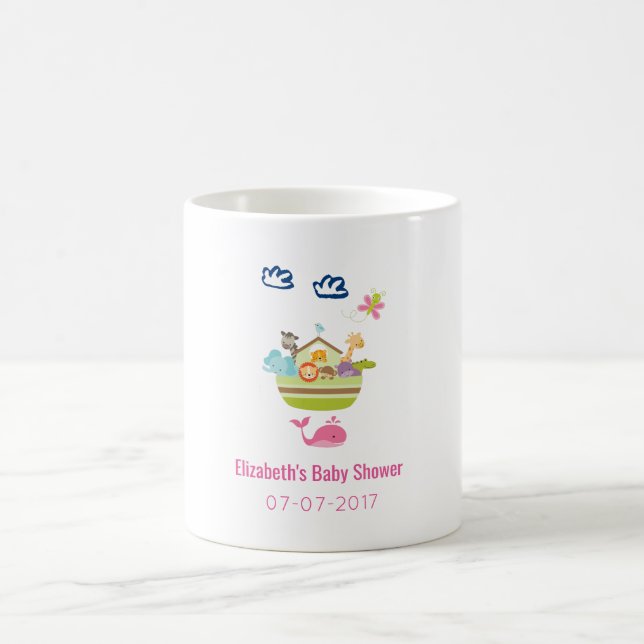 Niedlich Zoo Animal Ark Birth Babydusche Tasse (Mittel)