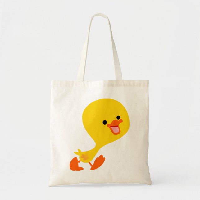Niedlich zu Fuß Cartoon Duckling Tasche (Vorne)