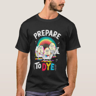 Niedlich zum Färben Lustiger Ostersonntag Ostereie T-Shirt