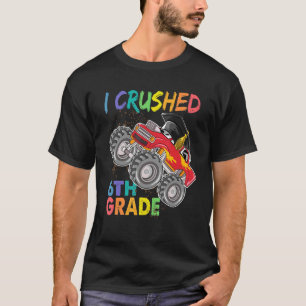 Niedlich zurück zur Schule Monster Truck I zerbrac T-Shirt