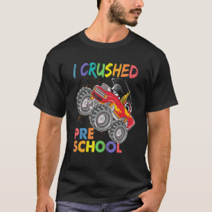 Niedlich zurück zur Schule Monster Truck I zerbrac T-Shirt