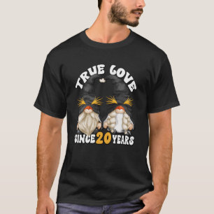 Niedliche 20-jährige Hochzeitstage-Jahresspiele fü T-Shirt