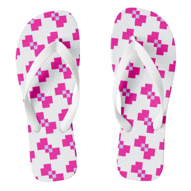 Niedliche 8-Bit-Pixelanzeige Flip Flops (Fußbett)