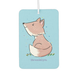 Niedliche Abbildung des Babyfuchs Cartoon Autolufterfrischer